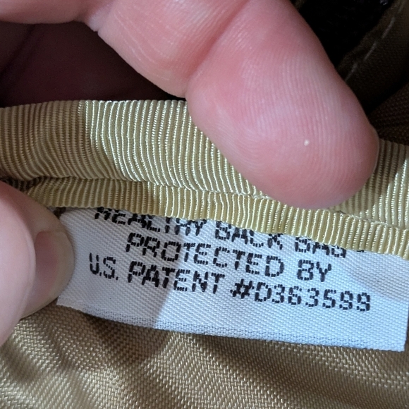 Ameribag Healthy Back Bag Brown Leather Crossbody Sling Bag - Picture 8 of 9